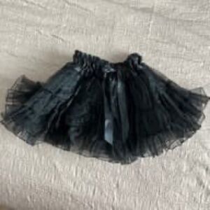 Crinoline Black Skirt